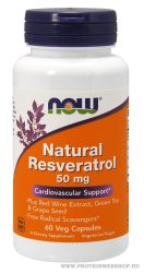 NOW Natural Resveratrol 50mg 60 kapszula 