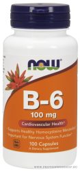 NOW B-6 100 mg 100 kapszula