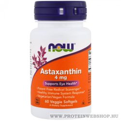 NOW Astaxanthin 4 mg 60 gélkapszula