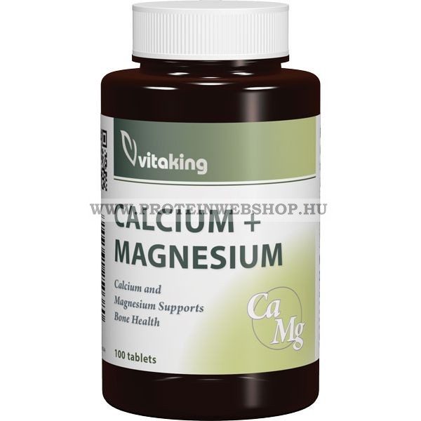 VitaKing Calcium Magnézium 100 tabletta ProteinShop