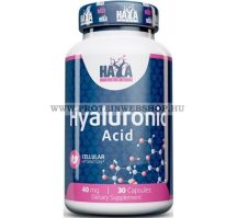 Haya Labs Hyaluronic Acid 40mg 30 kapszula Hialuron sav 