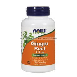 NOW Ginger Root Extract 250 mg 90 kapszula