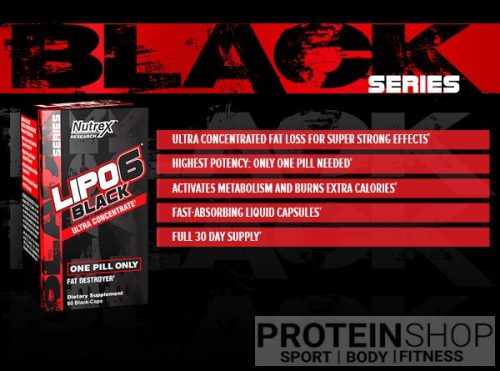 Nutrex Lipo 6 Black Ultra Concentrated 60 kapszula 	