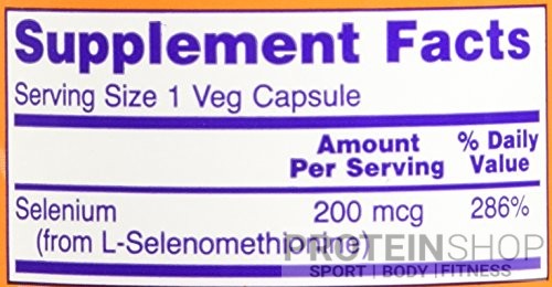 NOW Selenium 200 mcg 90 kapszula