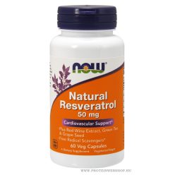 NOW Natural Resveratrol 50mg 60 kapszula 