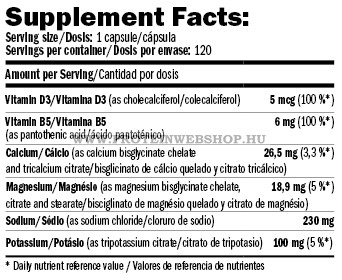 AMIX Nutrition - Performance Amix® E-Lite Salts 120 kapszula