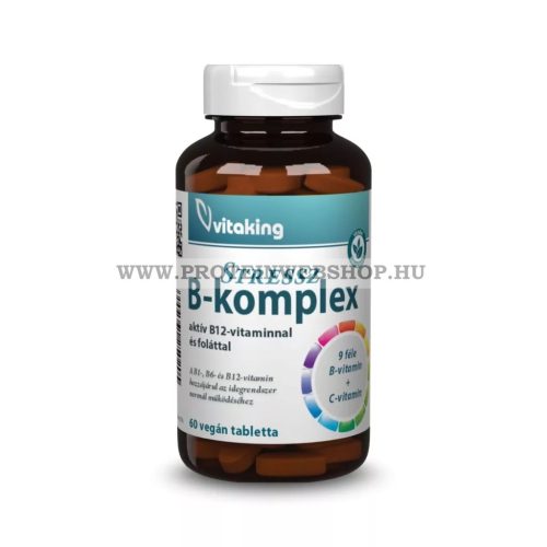 Vitaking Stressz B-komplex 60 tabletta