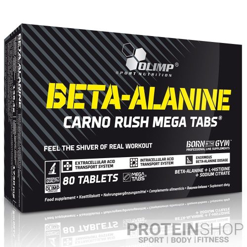 Olimp Nutrition Beta-Alanine Carno Rush 80 tabletta