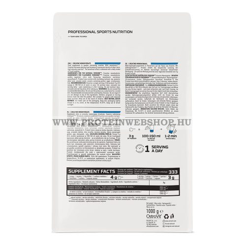OstroVit Creatine Monohydrate 1000g