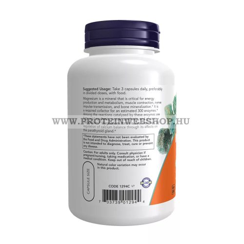 NOW Magnesium Citrate 120 veg kapszula 