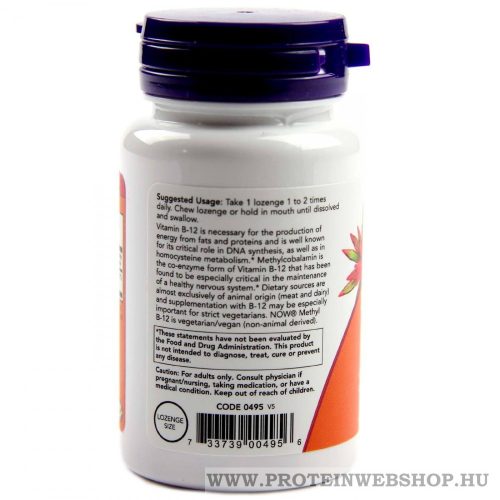 Methyl B-12 1,000 mcg 100 tabletta
