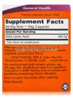 NOW Alpha Lipoic Acid 250 mg 60 vegán kapszula
