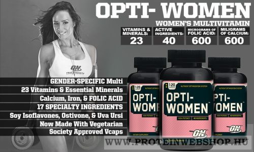 Optimum Nutrition Opti - Women 120 kapszula