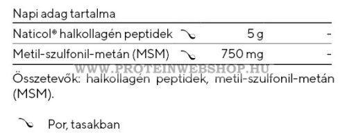 GAL TITOK Halkollagén Peptidek + MSM 173 g