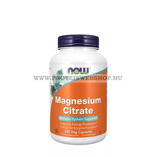 NOW Magnesium Citrate 240 veg kapszula 