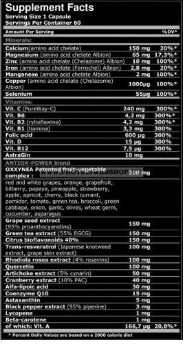 OLIMP GOLD VITA-MIN ANTI-OX SUPER SPORT™ MEGA CAPS® 60 KAPSZULA