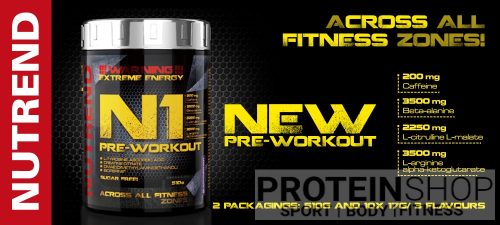 Nutrend N1 Pre-Workout Booster 510g