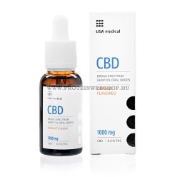 USA Medical CBD olaj 1000mg 30ml 