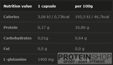Olimp L-Glutamine Mega 120 kapszula