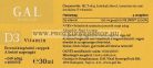 GAL D3-Vitamin 30ml 