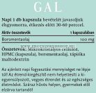 GAL Borsmentaolaj 60 Kapszula