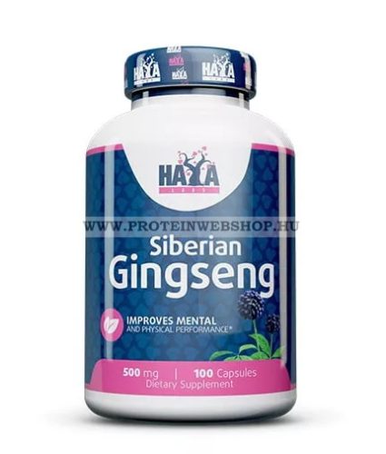 Haya Labs - Siberian Ginseng 500mg  100 kapszula 