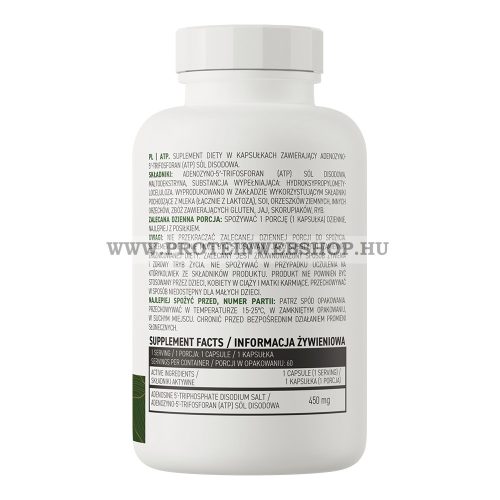 OstroVit ATP adenosine 5-triphosphate 60 kapszula
