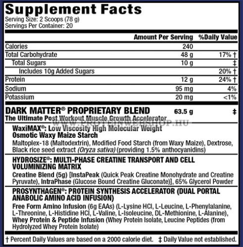 MHP Dark Matter 1560g