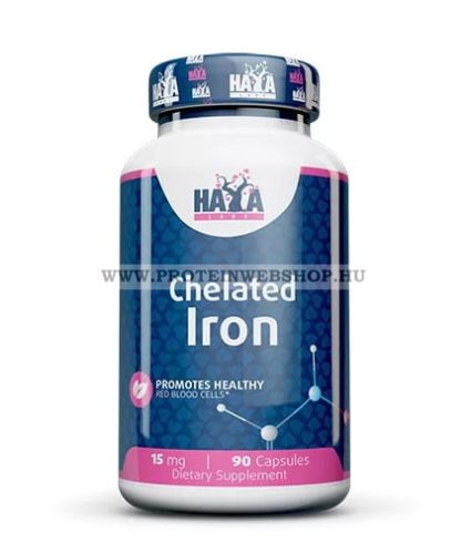  Haya Labs Chelated Iron (kelátozott vas) 90 kapszula