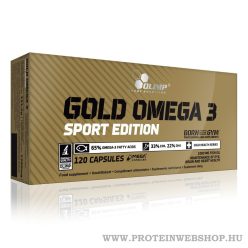 Olimp Gold Omega 3 Sport Edition 120 gélkapszula