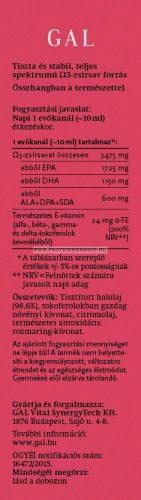 GAL Ω3 Halolaj 250ml