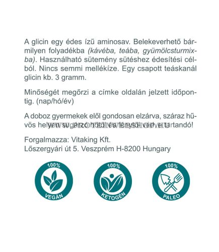 Vitaking  Glycine  400g