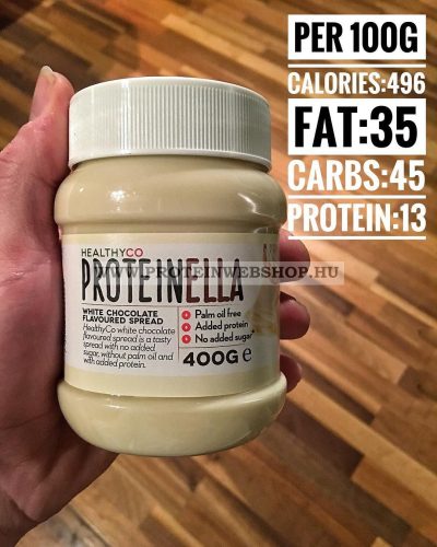 HealthyCo Proteinella 400 g white chocolate