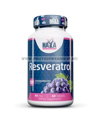 Haya Labs - Resveratrol 40mg 60 tabletta