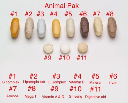 Universal Animal Pak 44 pak 